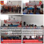 Sosialisasi Pencegahan Kekerasan terhadap Perempuan & Anak (KtPA ) dalam rangka Mewujudkan Perempuan Berdaya Anak Terlindungi Indonesia Maju di Desa Duda Utara, Kec. Selat