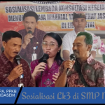 Sosialisasi LK3 di SMP N 2 Sidemen